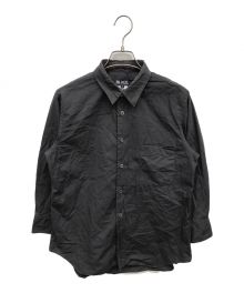 BLACK COMME des GARCONS（ブラック コムデギャルソン）の古着「7分袖シャツ」｜グレー