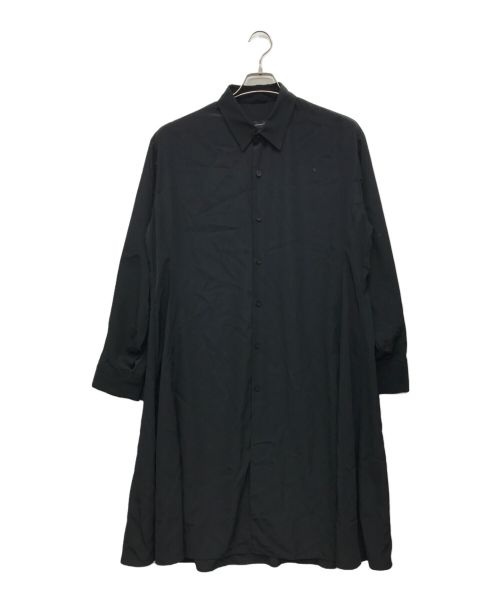 LAD MUSICIAN（ラッドミュージシャン）LAD MUSICIAN (ラッドミュージシャン) DECHINE FLARE LONG SHIRT ブラック サイズ:42の古着・服飾アイテム