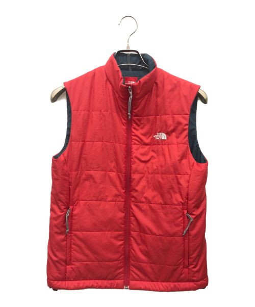 THE NORTH FACE（ザ ノース フェイス）THE NORTH FACE (ザ ノース フェイス) 中綿ベスト レッド サイズ:WOMAN'S Lの古着・服飾アイテム