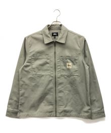 stussy（ステューシー）の古着「ワークジャケット」｜グレー