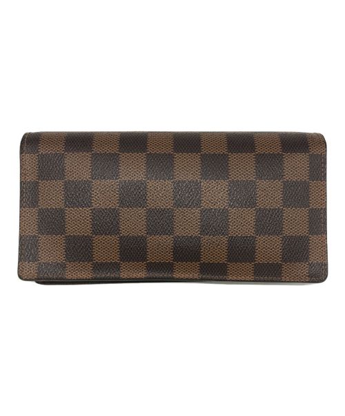 LOUIS VUITTON（ルイ ヴィトン）LOUIS VUITTON (ルイ ヴィトン) 2つ折り長財布 ブラウンの古着・服飾アイテム