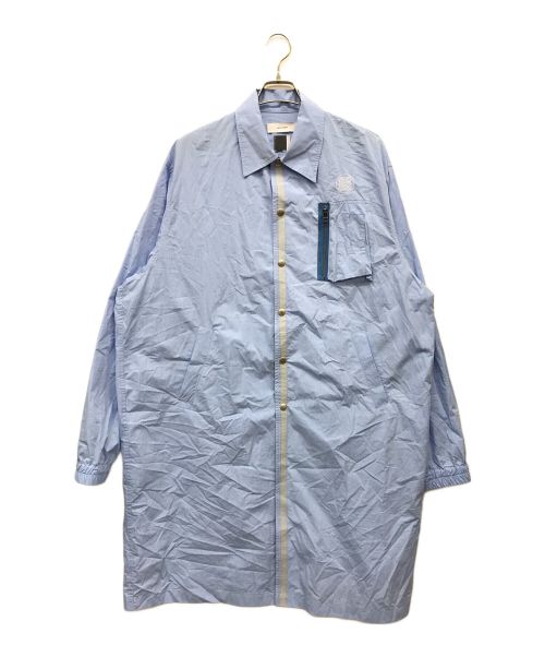 FACETASM（ファセッタズム）FACETASM (ファセッタズム) COTTON LONG COACH JACKET スカイブルー サイズ:5の古着・服飾アイテム