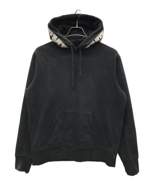 SUPREME（シュプリーム）SUPREME (シュプリーム) Mirrored Logo Hooded Sweatshirt ブラック サイズ:Sの古着・服飾アイテム