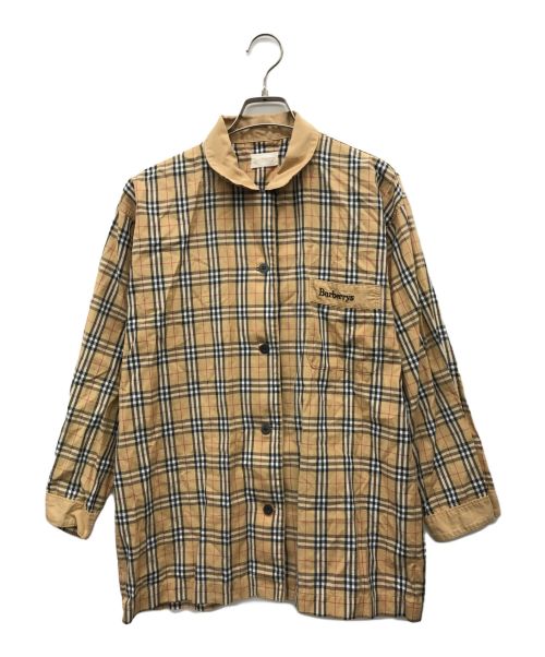 Burberry's（バーバリーズ）Burberry's (バーバリーズ) ノバチェック柄シャツ ブラウン サイズ:Ｍの古着・服飾アイテム