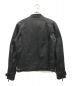 THE DECNER CLASSIC BRAND (デグナークラシックブランド) ラムレザージャケット ブラック サイズ:M：5000円