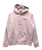 SUPREMEシュプリーム）の古着「Sanitarium Hooded Sweatshirt」｜ピンク