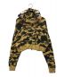 A BATHING APE（アベイシングエイプ）の古着「1ST CAMO SHARK FULL ZIP HOODIE」｜ブラウン