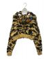 A BATHING APE (アベイシングエイプ) 1ST CAMO SHARK FULL ZIP HOODIE ブラウン サイズ:F 160-76A：15000円