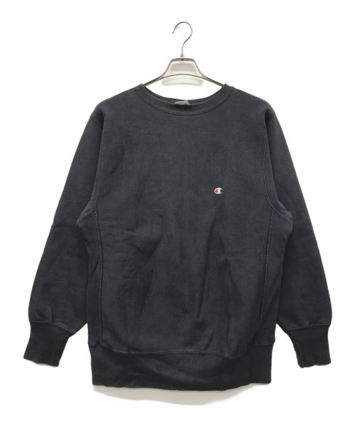 Champion（チャンピオン）Champion (チャンピオン) 目付きスウェット ブラック サイズ:X-LARGEの古着・服飾アイテム