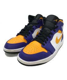 NIKE（ナイキ）の古着「Air Jordan 1 Mid "Lakers"」｜パープル