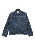 STUDIO NICHOLSONスタジオ ニコルソン）の古着「ENZYME WASHED DENIM JACKET」｜インディゴ