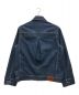 STUDIO NICHOLSON (スタジオニコルソン) ENZYME WASHED DENIM JACKET インディゴ サイズ:S：31000円