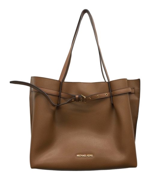 MICHAEL KORS（マイケルコース）MICHAEL KORS (マイケルコース) トートバッグ ブラウンの古着・服飾アイテム