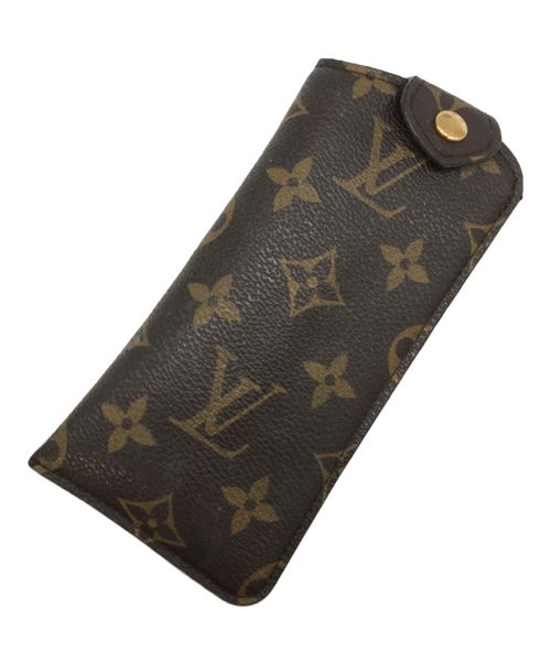 LOUIS VUITTON（ルイ ヴィトン）LOUIS VUITTON (ルイ ヴィトン) 眼鏡ケース ブラウンの古着・服飾アイテム