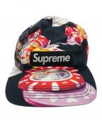 SUPREMEシュプリーム）の古着「CASINO CAMP CAP」｜レッド