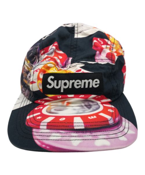 SUPREME（シュプリーム）Supreme (シュプリーム) CASINO CAMP CAP レッドの古着・服飾アイテム