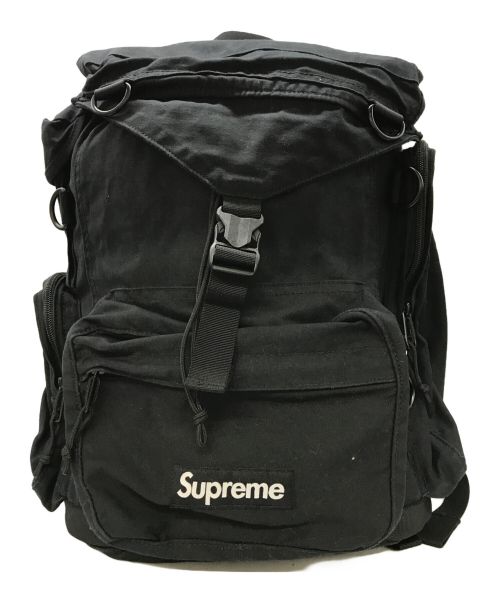 SUPREME（シュプリーム）SUPREME (シュプリーム) Field Backpack ブラックの古着・服飾アイテム