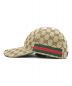 GUCCI (グッチ) キャップ ベージュ サイズ:XS 56：28000円