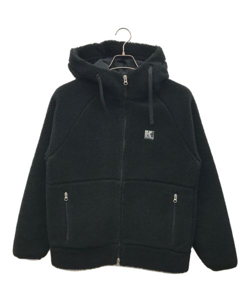 HELLY HANSEN（ヘリーハンセン）HELLY HANSEN (ヘリーハンセン) ボアジャケット ブラック サイズ:Sの古着・服飾アイテム