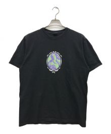 stussy（ステューシー）の古着「プリントTシャツ」｜ブラック