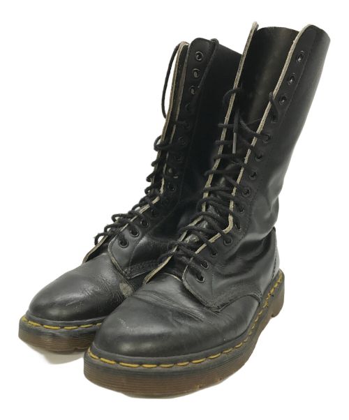 Dr.Martens（ドクターマーチン）Dr.Martens (ドクターマーチン) 14ホールブーツ ブラック サイズ:不明の古着・服飾アイテム