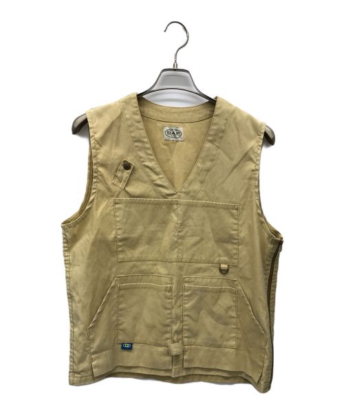 DAP FISHERMAN（ダップ フィッシャーマン）DAP FISHERMAN (ダップ フィッシャーマン) ８ozフィッシャーマンベスト ベージュ サイズ:Ｍの古着・服飾アイテム