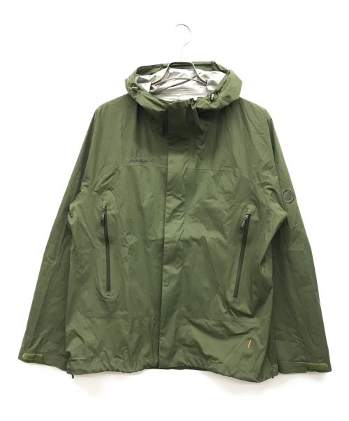 MAMMUT（マムート）MAMMUT (マムート) Microlayer HS Hooded Jacket グリーン サイズ:ASIA 2XLの古着・服飾アイテム