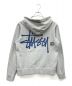 stussy (ステューシー) プリントパーカー グレー サイズ:S：7000円