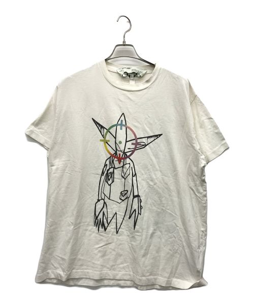 OFFWHITE（オフホワイト）OFFWHITE (オフホワイト) ALIEN S/S OVER TEE ホワイト サイズ:Sの古着・服飾アイテム