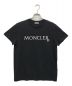 MONCLER（モンクレール）の古着「刺繍ロゴTシャツ」｜ブラック