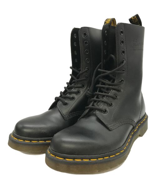 Dr.Martens（ドクターマーチン）Dr.Martens (ドクターマーチン) 10ホールブーツ ブラック サイズ:UK5の古着・服飾アイテム