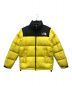 THE NORTH FACE（ザ ノース フェイス）の古着「NUPTSE JACKET」｜イエロー