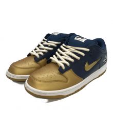 NIKE×SUPREME（ナイキ×シュプリーム）の古着「Dunk Low OG QS」｜ネイビー×ゴールド