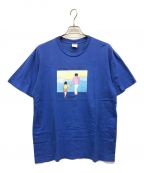 SUPREMEシュプリーム）の古着「プリントTシャツ」｜ブルー