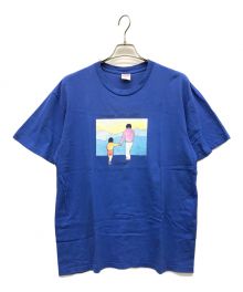 SUPREME（シュプリーム）の古着「プリントTシャツ」｜ブルー