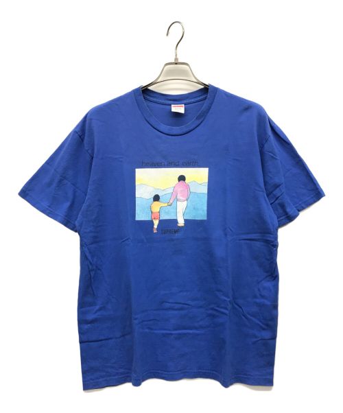 SUPREME（シュプリーム）SUPREME (シュプリーム) プリントTシャツ ブルー サイズ:Lの古着・服飾アイテム