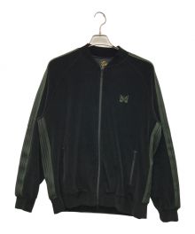 Needles（ニードルズ）の古着「R.C.TRACK JACKET VELOUR」｜ブラック