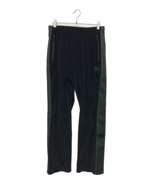 Needles（ニードルズ）Needles (ニードルズ) Narrow Track Pant - C/Pe Velour ブラック サイズ:Sの古着・服飾アイテム