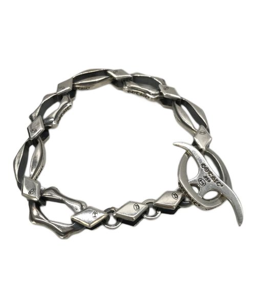 GOTHIC YOHJI YAMAMOTO（ゴシックヨウジヤマモト）GOTHIC YOHJI YAMAMOTO (ゴシックヨウジヤマモト) ANCHOR BRACELET シルバーの古着・服飾アイテム