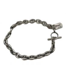 GOTHIC YOHJI YAMAMOTO（ゴシックヨウジヤマモト）の古着「CHAIN BRACELET PT1」｜シルバー