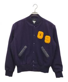 BELL'S Actionwear（ベルズアクションウェア）の古着「スタジャン」｜パープル