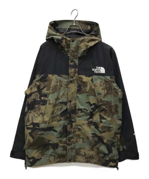 THE NORTH FACE（ザ ノース フェイス）THE NORTH FACE (ザ ノース フェイス) NOVELTY MOUNTAIN LIGHT JACKET オリーブ サイズ:Lの古着・服飾アイテム