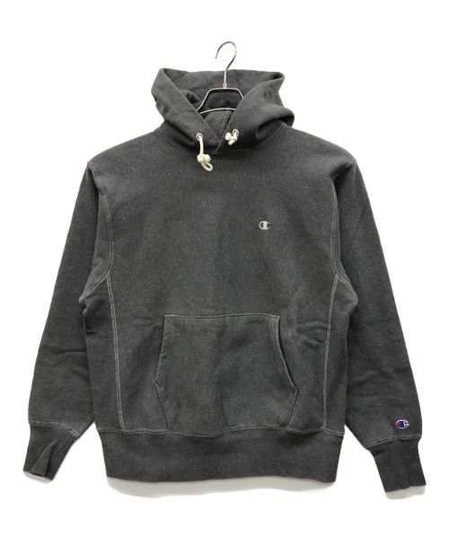 Champion REVERSE WEAVE（チャンピオン リバース ウィーブ）Champion REVERSE WEAVE (チャンピオン リバース ウィーブ) パーカー グレー サイズ:LARGEの古着・服飾アイテム