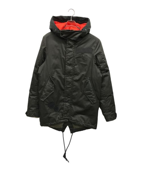 G-STAR RAW（ジースターロゥ）G-STAR RAW (ジースターロゥ) SUBMARINE HDD PARKA グリーン サイズ:Sの古着・服飾アイテム