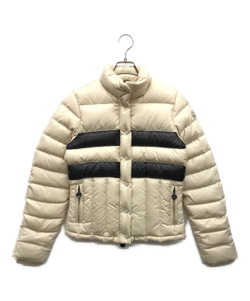 MONCLER（モンクレール）MONCLER (モンクレール) ダウンジャケット ベージュの古着・服飾アイテム