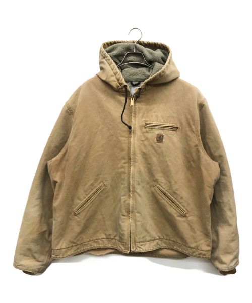 CarHartt（カーハート）CarHartt (カーハート) 裏ボアアクティブパーカー ブラウン サイズ:2XL Regularの古着・服飾アイテム