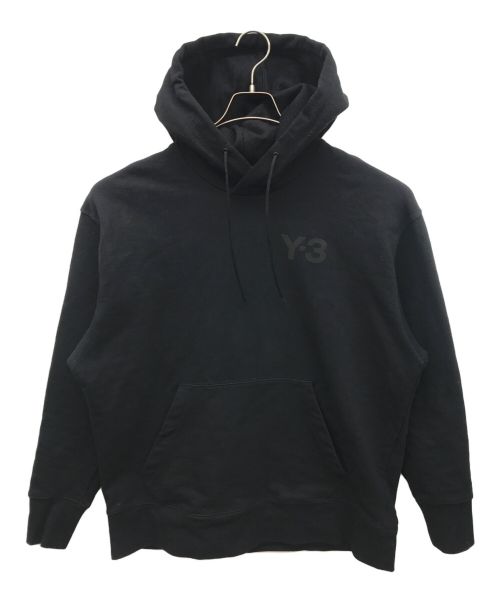 Y-3（ワイスリー）Y-3 (ワイスリー) CLASSIC CHEST LOGO HOODIE ブラック サイズ:Mの古着・服飾アイテム