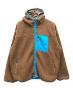 HUFハフ）の古着「FORT POINT SHERPA JACKET」｜ブラウン