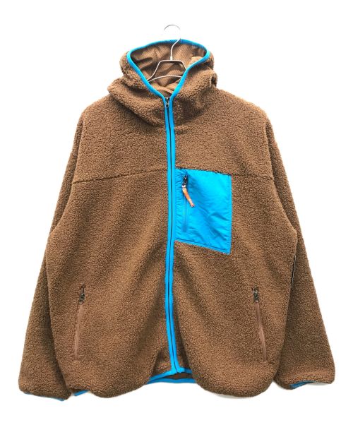 HUF（ハフ）HUF (ハフ) FORT POINT SHERPA JACKET ブラウン サイズ:XL 未使用品の古着・服飾アイテム