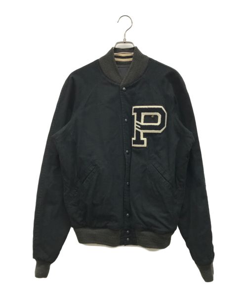 POLO RALPH LAUREN（ポロ・ラルフローレン）POLO RALPH LAUREN (ポロ・ラルフローレン) Boxing Club Reversible Varsity Jacket ブラック サイズ:Sの古着・服飾アイテム